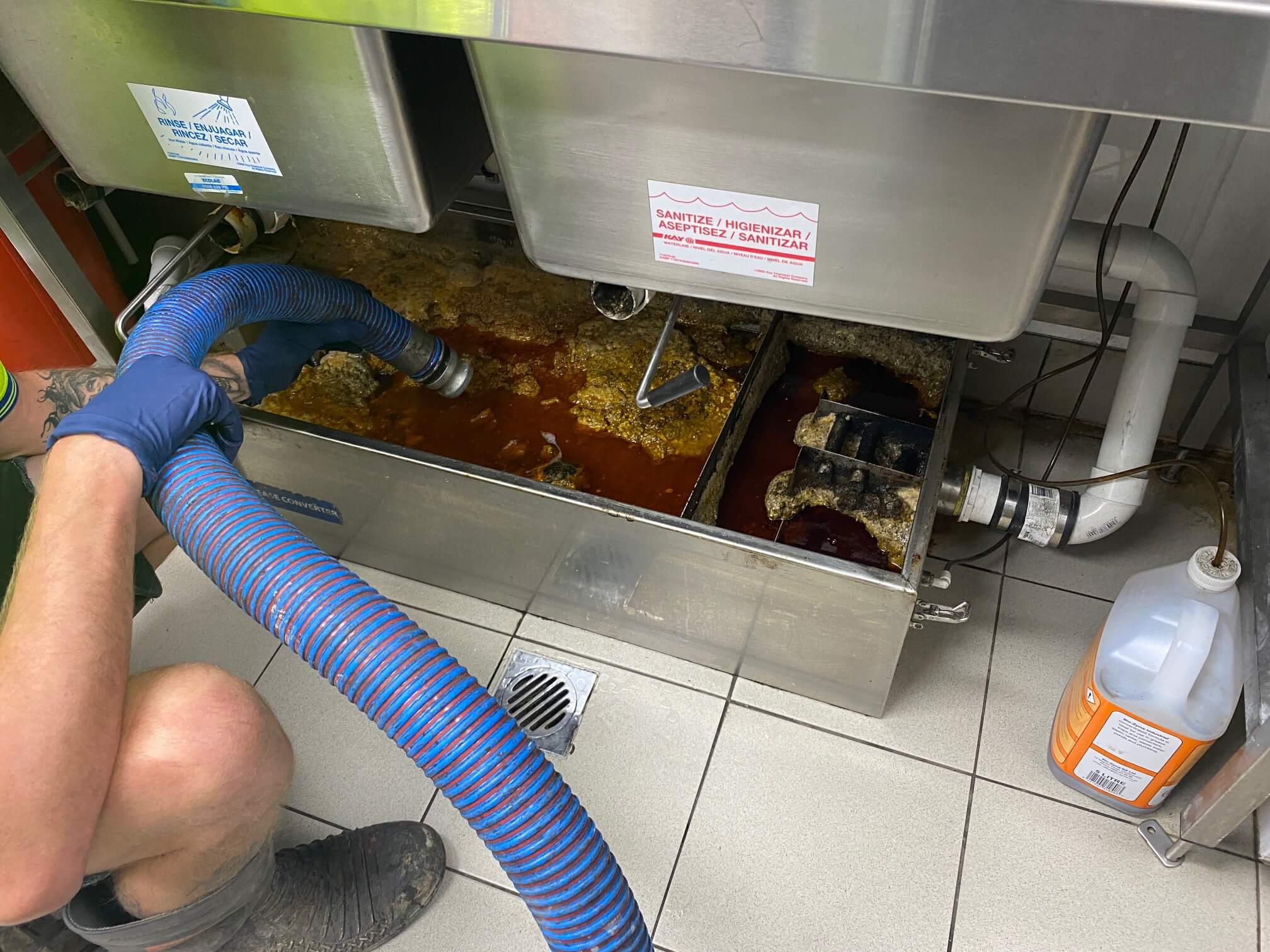Grease Trap Cleaning in Stow